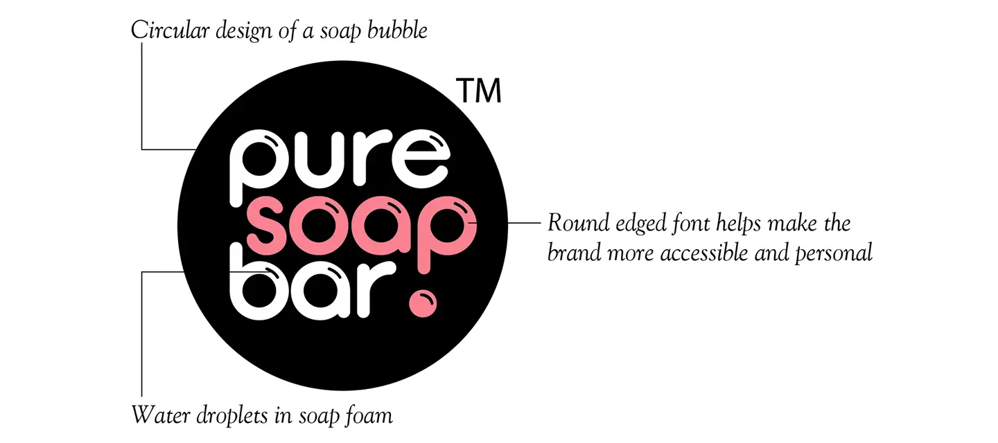 pure soap bar design 